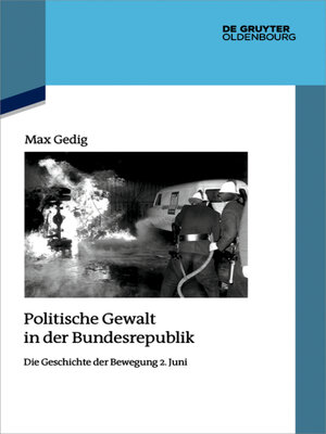 cover image of Politische Gewalt in der Bundesrepublik